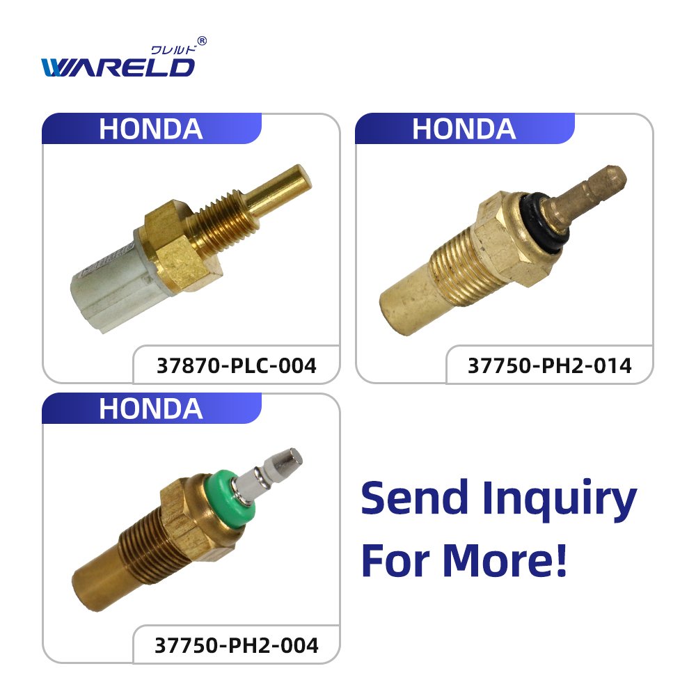 LOW MOQ Auto Electrical System Car Engine Coolant Temperature Sensor 37870 For Honda ACCORD CIVIC HATCHBACK HRV CRV CITY FIT