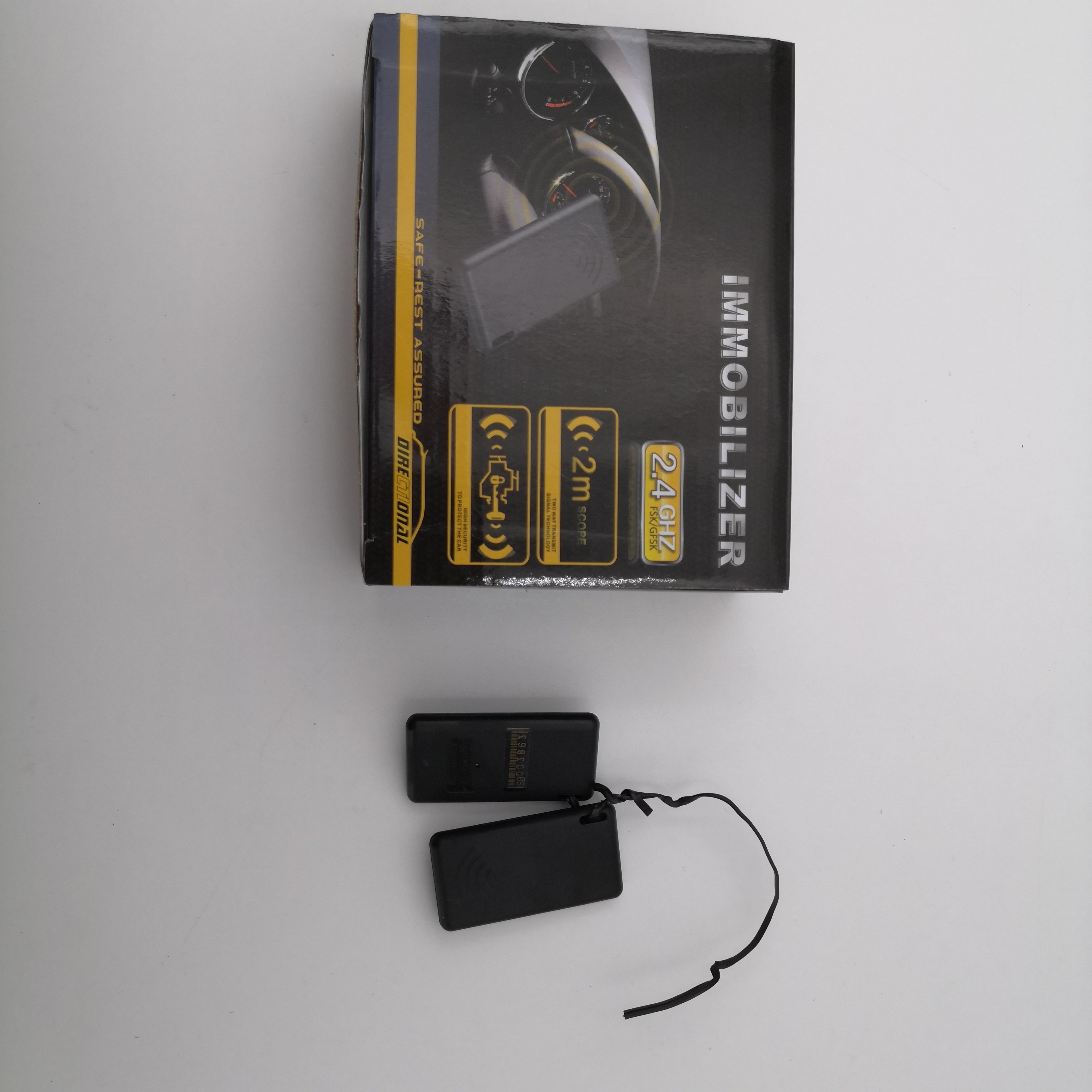 Shenzhen factory RFID 2.4 GHz Auto Anti-hijacking Car Immobilizer with accelerometer sensor