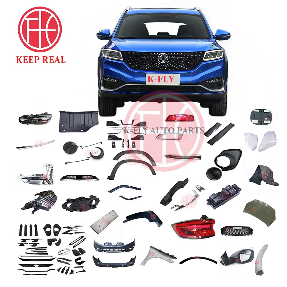 DFSK spare parts side view mirror water tank radiator shock absorber sensor brake pad air conditioner oil filter element hub