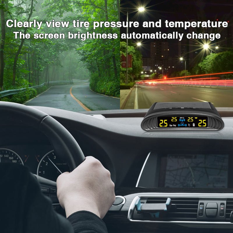 spy Auto Sensors Tire Pressure Sensor Tire Gauge 2023 Universal Smart Tpms