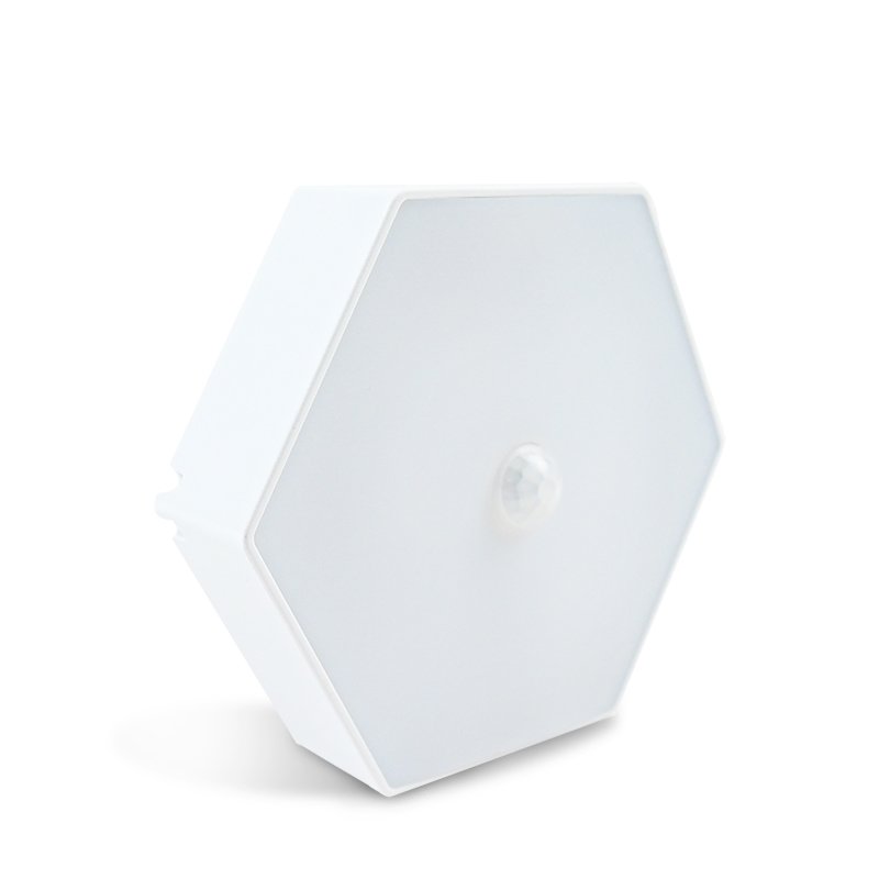 Better than Mr beams Sleep Friendly Battery-Powered Motion-Sensing LED Stick-Anywhere Nightlight with Amber Color Light