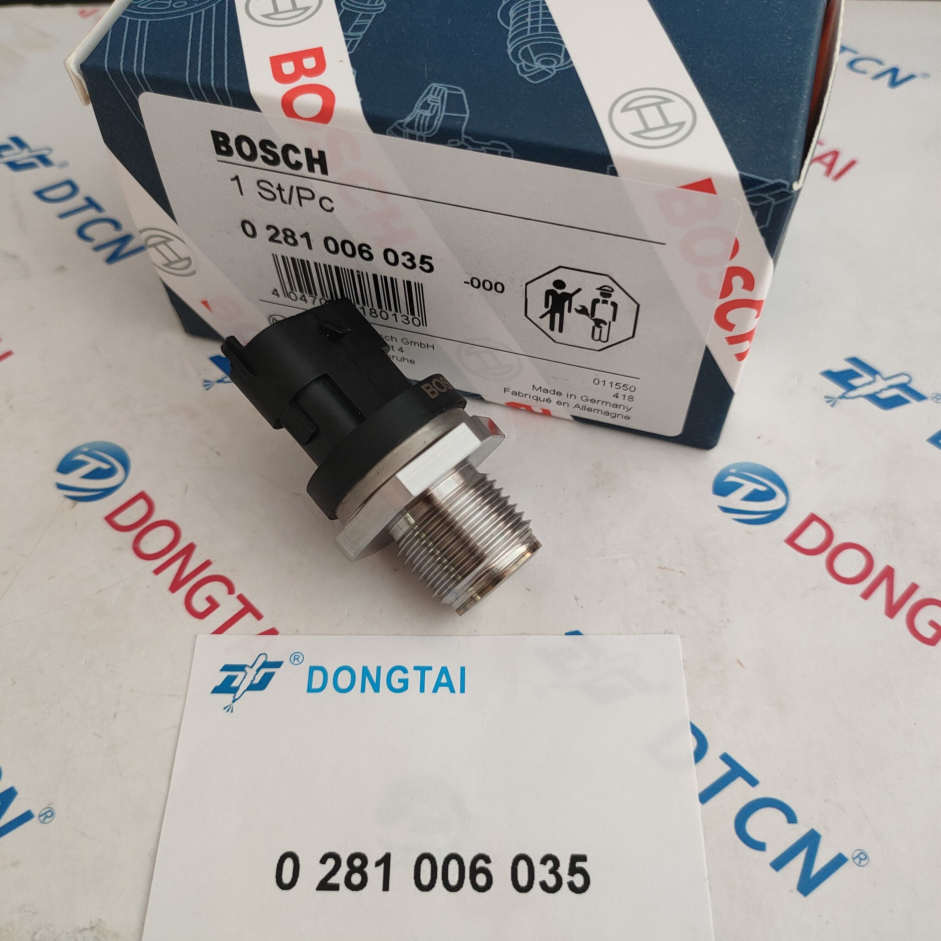 BOSCCH DIESEL FUEL RAIL PUMP PRESSURE SENSOR 0281006035, 0 281 006 035 For KIA HYUNDAI 2.0 2.2 3.0 CRDi