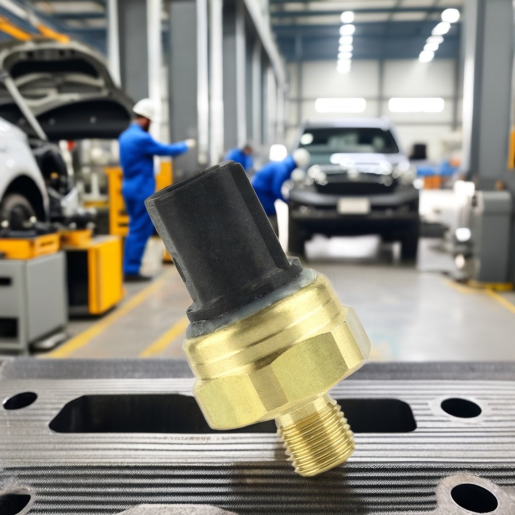 LR AUTO OEM 8W839F972AA Fit For Ford Edge 2.0 L Ecoboost Fuel Rail Pressure Sensor Sender 8W839F972AA, 8W83-9F972-AA