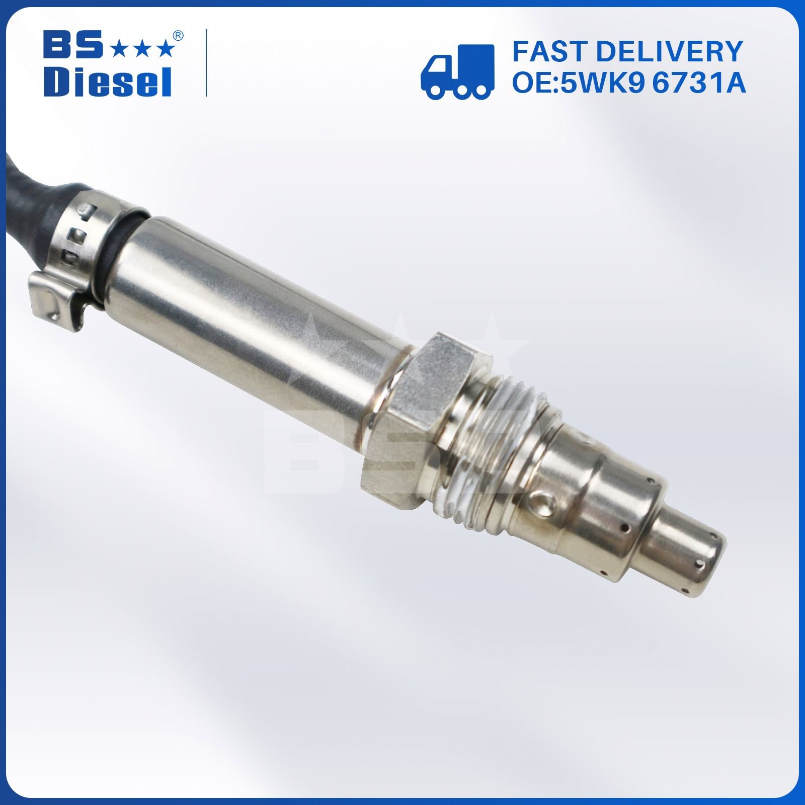 High Quality SCR System 12V NOX Sensor 89823-13911 5WK9 6731A Nitrogen Oxide Sensor 8982313911 5WK96731A For ISUZU