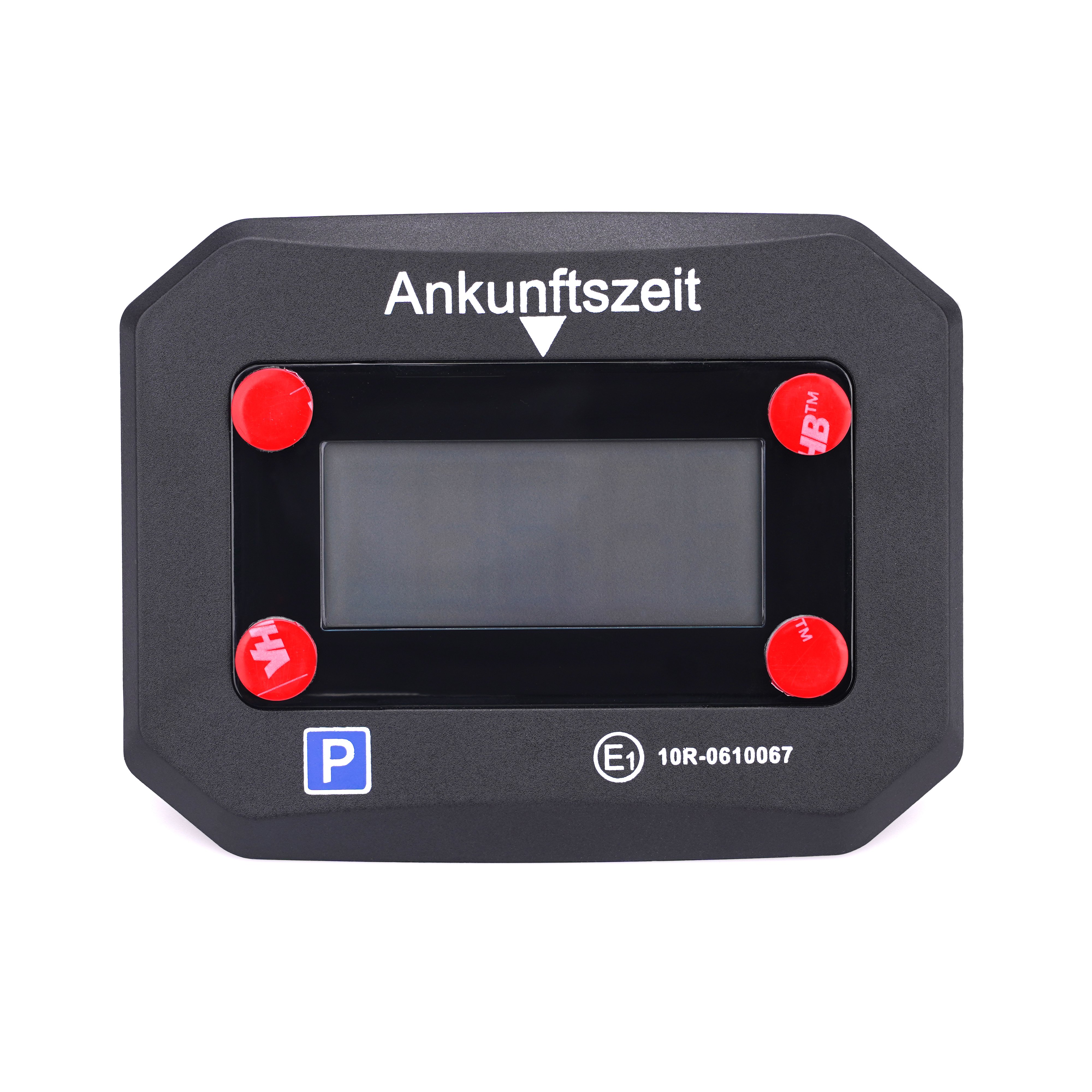 Motion Sensor Automatic Electronic Blue Digital Parking Disc For Germany