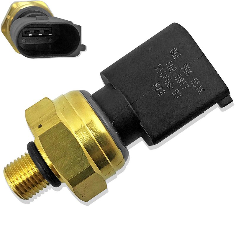 Fuel Pressure Sensor 06E 906 051K for Audi A4 Quattro 2.0L 06E906051K Auto Accessories Replacement Golf 18 Vw Wheel Speed Sensor