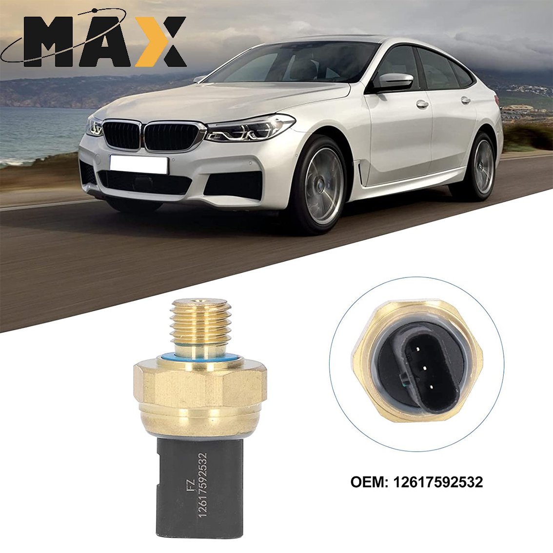 12617592532 Engine Oil Pressure Sensor Switch Auto Engine Parts For BMW 335i Series X1 X5 X6 51CP18-01