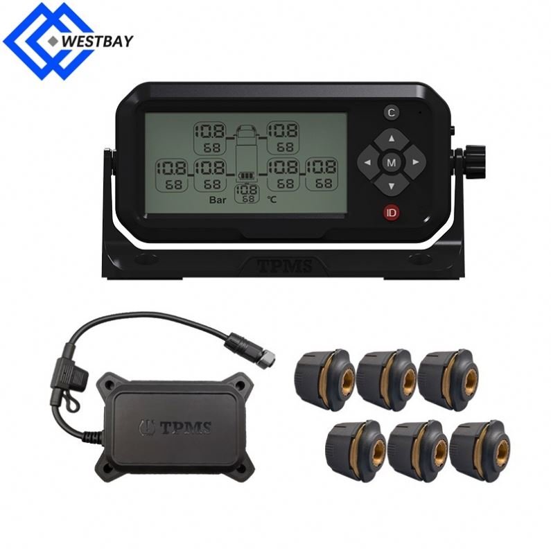 Westbay High Quality Tire Valve Pressure Monitoring System 6-28 wheel TPMS Tire Pressure Sensor