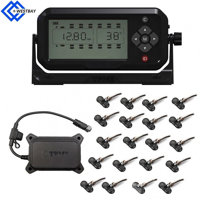 Westbay High Quality Tire Valve Pressure Monitoring System 6-28 wheel TPMS Tire Pressure Sensor