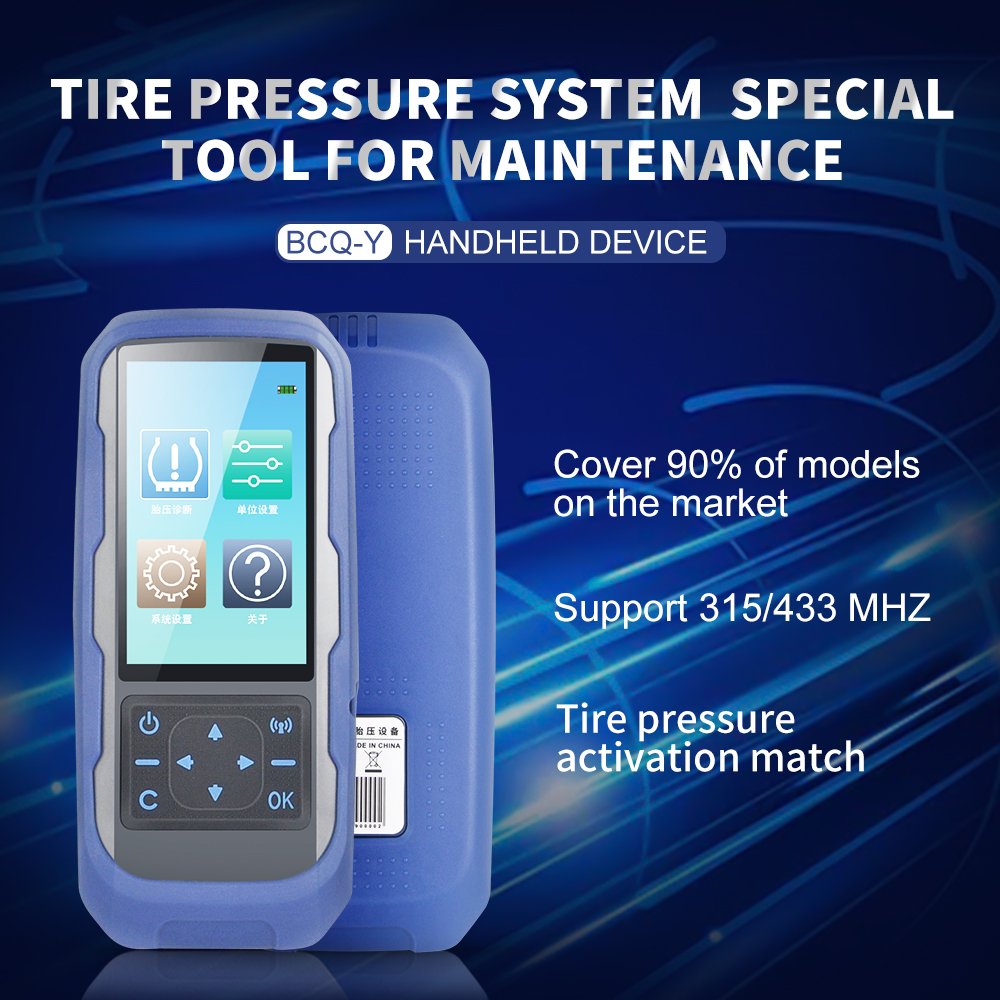 Wireless TPMS Diagnostic Tool 315MHz 433MHz Auto Heavy Duty Truck Sensors Diagnostic Scanner Programming Tool Bcq TPMS Scanner