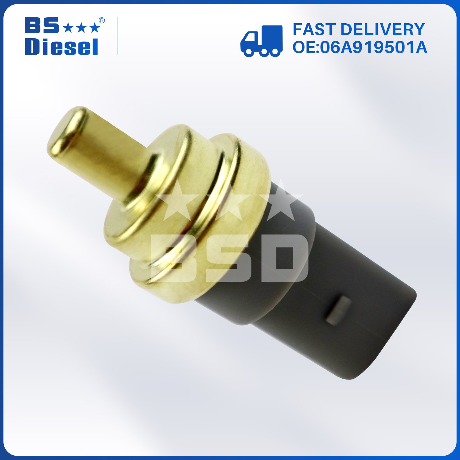 High Quality Auto Sensors Water Temperature Sensor 06A919501A For VW AUDI