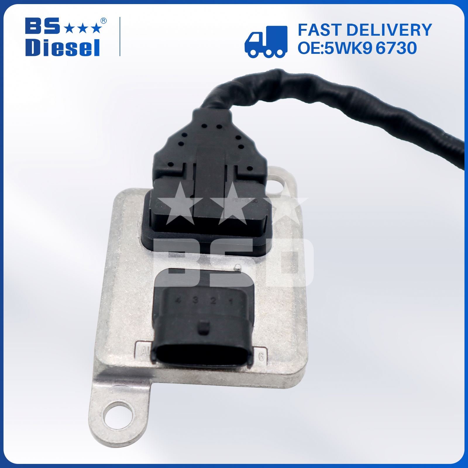 Auto Spare Parts Nitrogen Oxygen Sensor 68085740AA 5WK9 6730 NOX Sensor 5WK96730 For Dodge Ram 2500 3500 4500 5500 6.7L Cu-mmins
