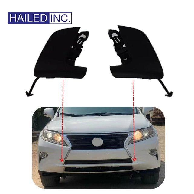 HAILED Car American Version Tow Hook Cover Front Bumper Cover Spare Body Kits Parts for Lexus RX270 350 450H 2012-2015