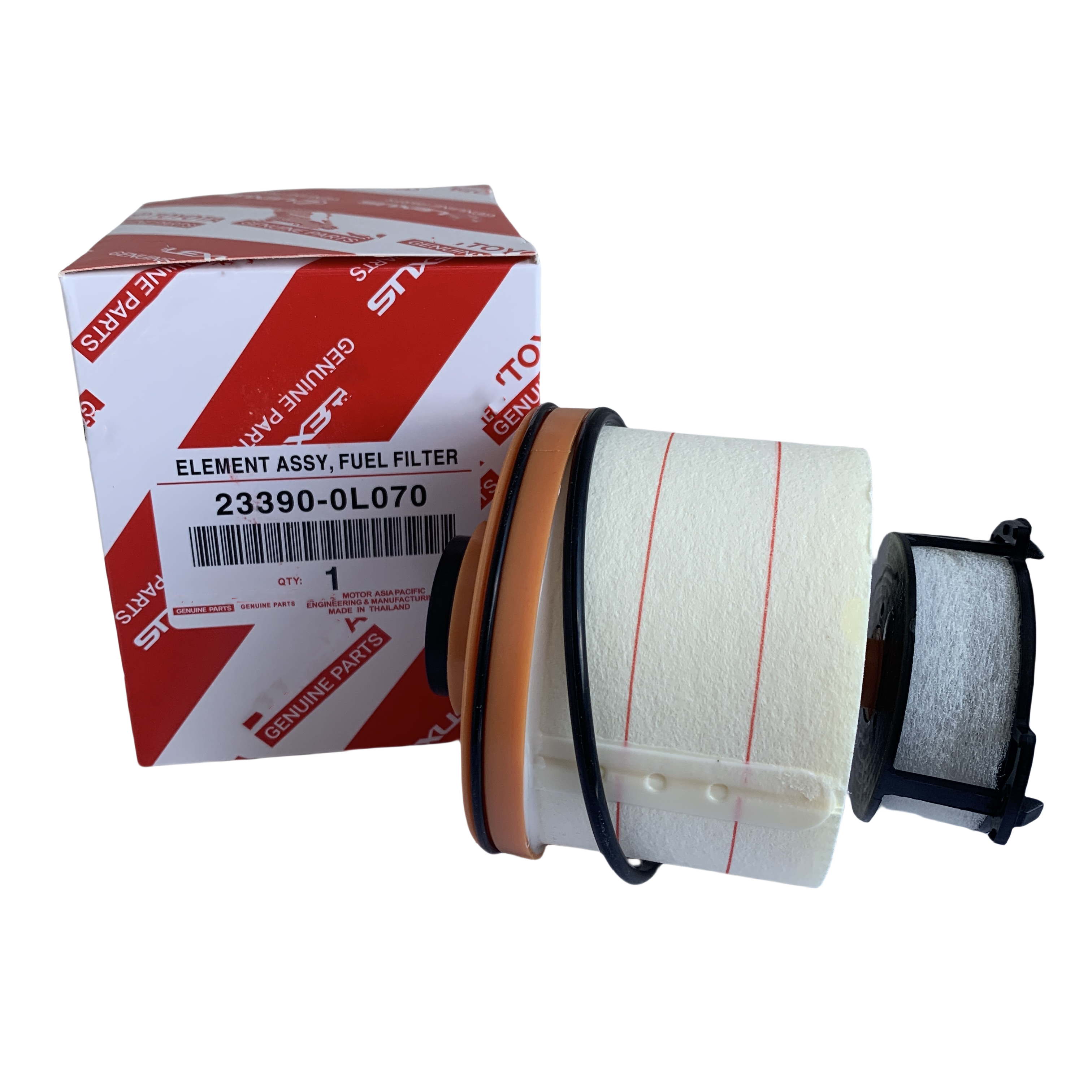Wholesale Factories Genuine Car Diesel Fuel Filter 23390-0L070 233900L070 23390-0L090 for TOYOTA Fortuner Hilux Land Cruiser