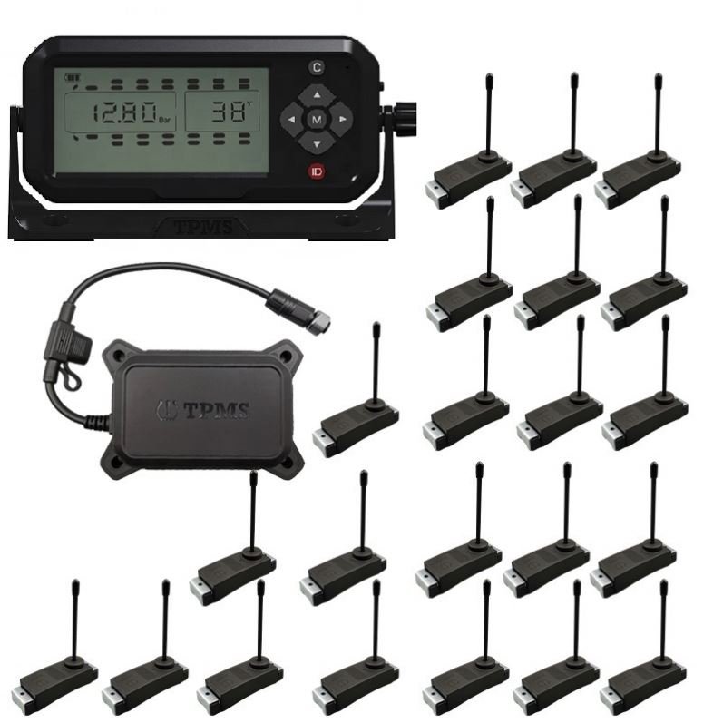 Westbay 6-28 wheel External sensor TPMS for truck bus wireless tire pressure alarm monitor 18bar tire pressure monitoring system