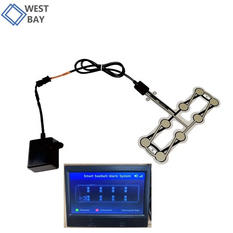 Westbay 4G Wireless Vehicles Car Bus Truck Van Boat Bicycle Seat Occupancy Pressure Sensor Auto Engine Detection Sensor