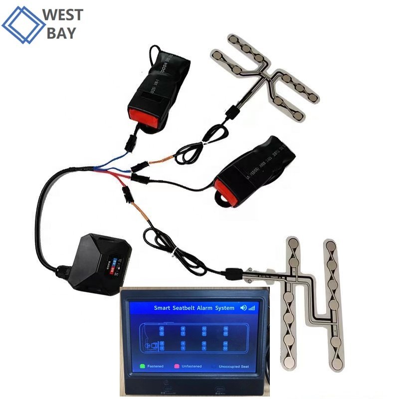 Westbay 4G Wireless Vehicles Car Bus Truck Van Boat Bicycle Seat Occupancy Pressure Sensor Auto Engine Detection Sensor