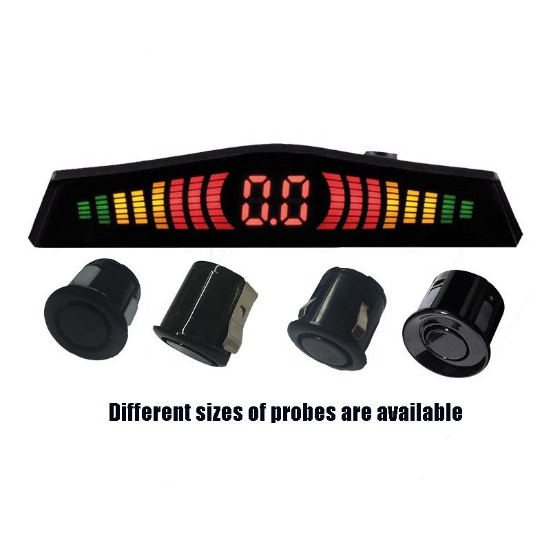 Hot Selling LED Car Reversing Aid Backup Radar System Parking Sensor with 2 4 6 8 Probe BPS-1102