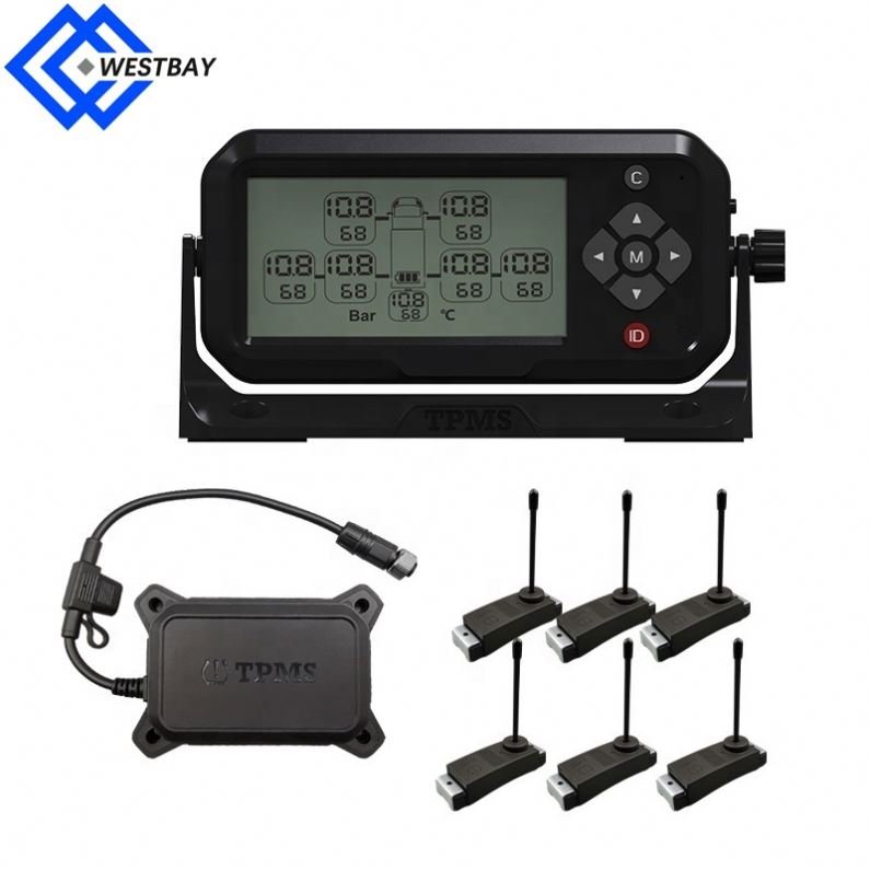 Westbay Universal Truck Tpms Tire Pressure Monitoring Truck Fleet Tpms Tire Pressure Sensor With Wholesale Price