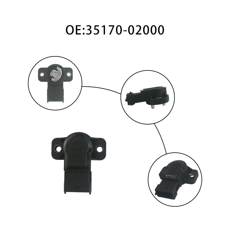 Auto Electrical System Throttle Position Sensor For Hyundai i10 06 Kia OEM 35170-02000