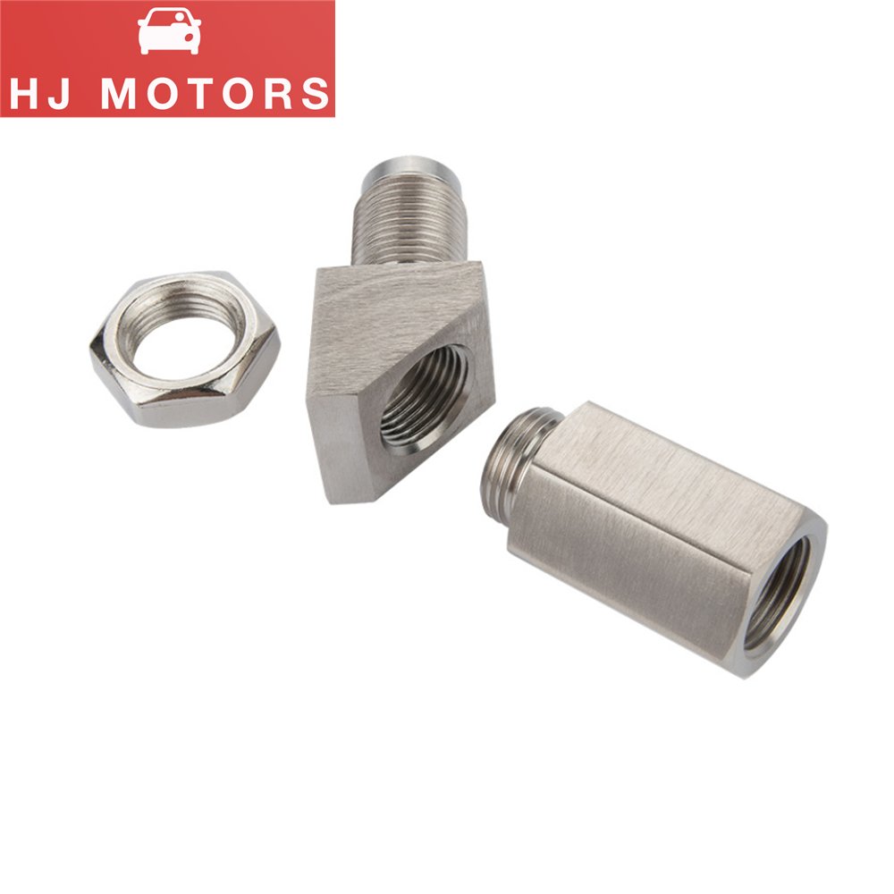 M18*1.5 Universal 45 Degree Mini Catalyst O2 Sensor Oxygen Sensor Mini Catalytic Converter Sensor Fitting