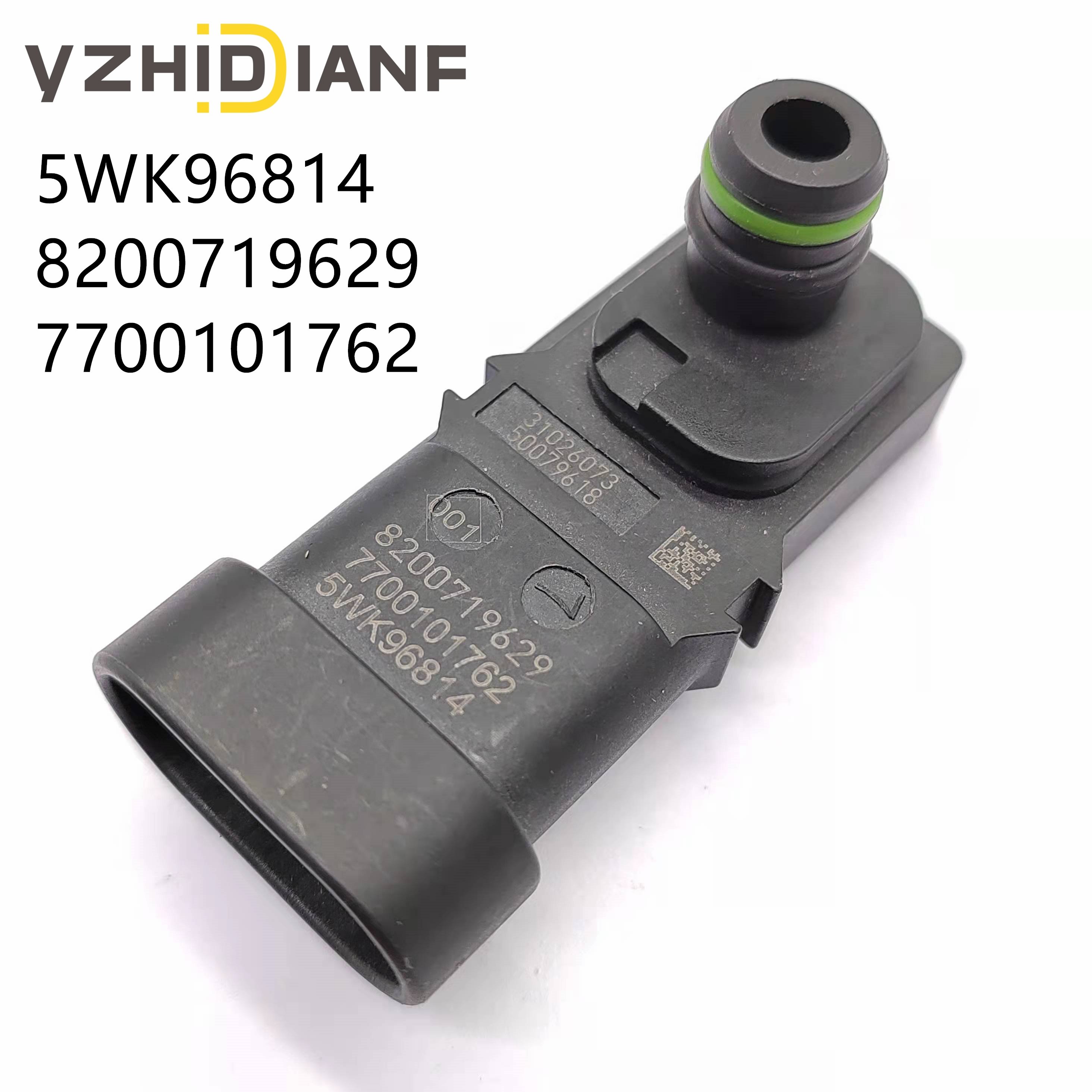 Manifold Absolute Pressure Map Sensor 5WK96814 8200719629 7700101762 For Renault Clio Megane Scenic Nissan