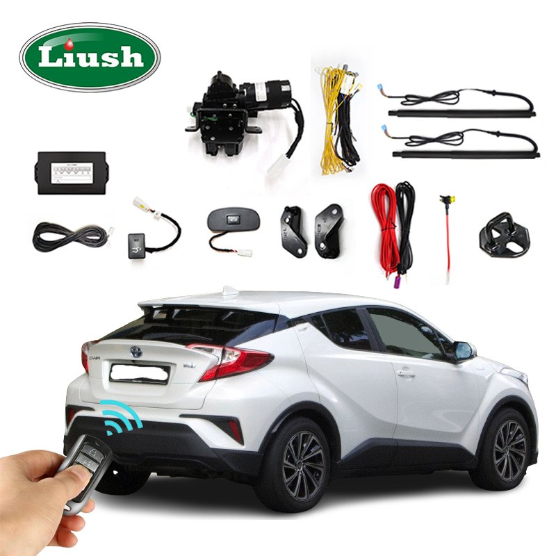 Liush Intelligent Auto Opening Tailgate Lift Power Liftgate for RearTrunk Body Kit For Toyota CHR Foot Kick Sensor