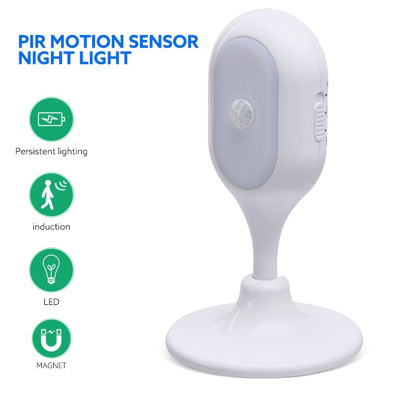 10LED Wireless Motion Detector Security Light Sensor Auto On Off Motion Sensor Light Battery Operated