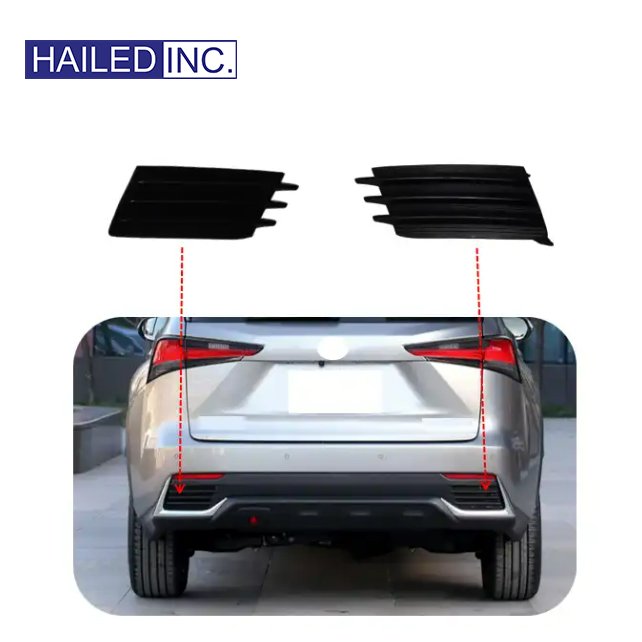 HAILED Car Rear Bumper Spoiler Lip Bar Chin Cover 52567-78010 52568-78010 for Lexus F-sport NX200 NX300 NX300H 2017-2021