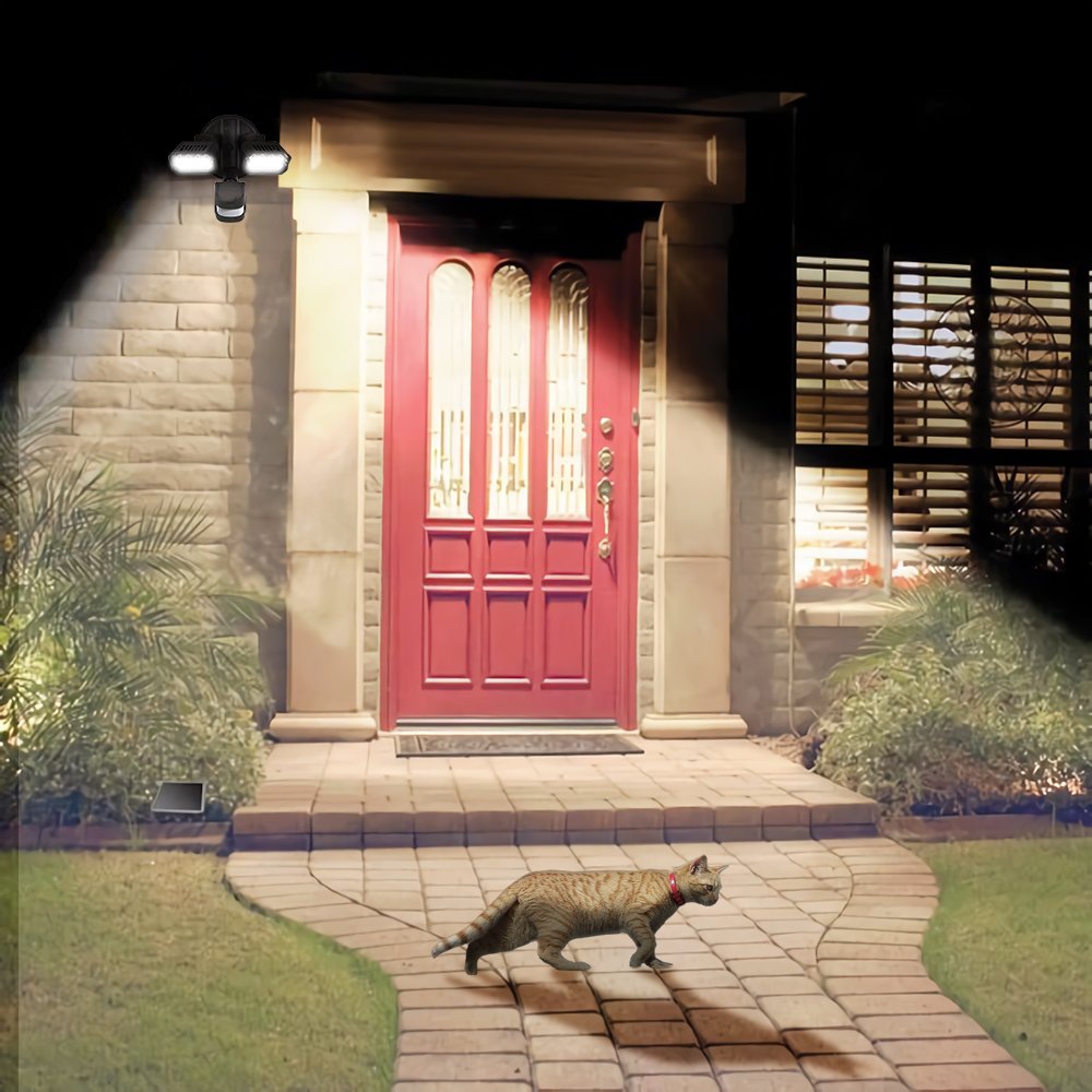 Front Door Flood Security Night Lamp 120 Volt PIR Outdoor Motion Sensor Led Light