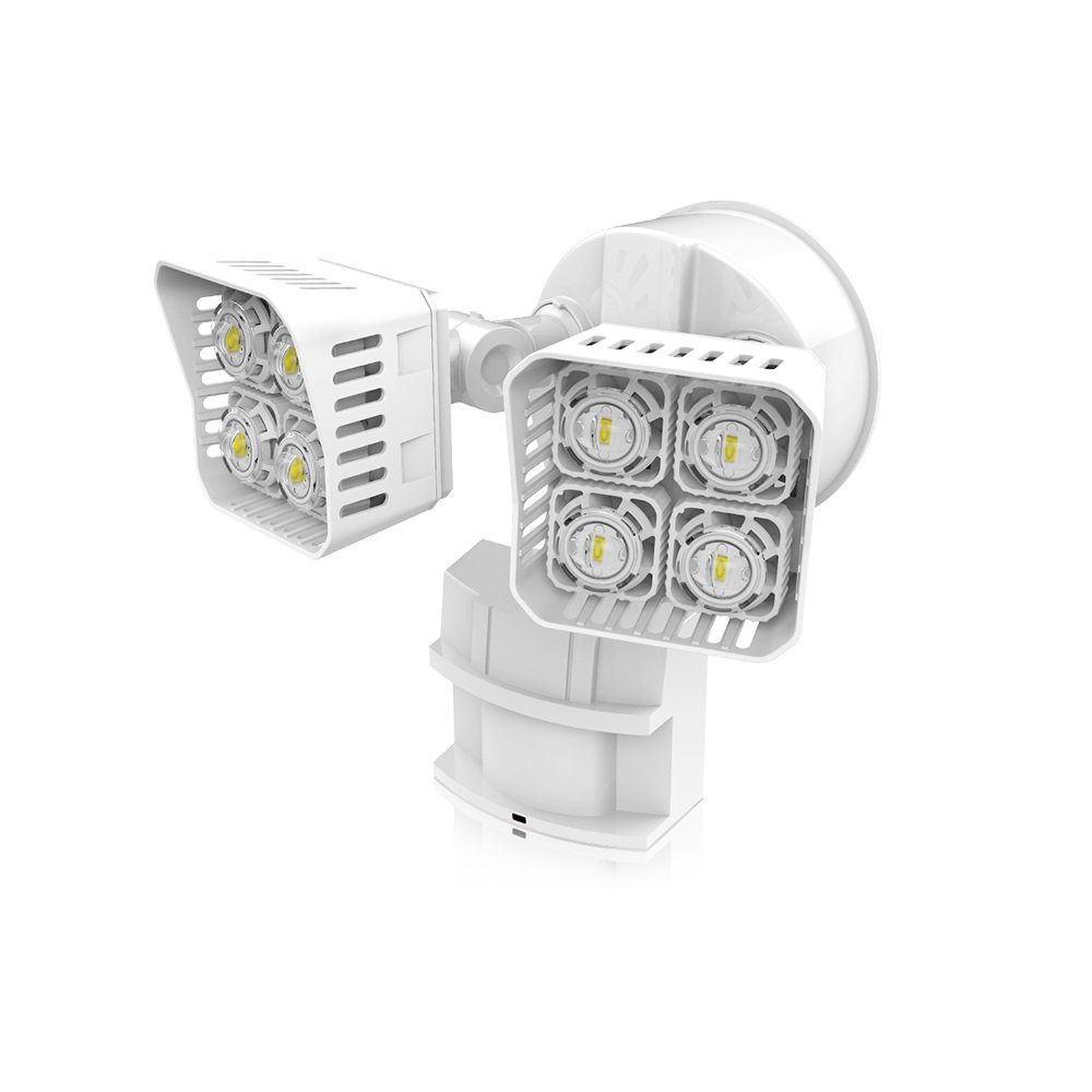 Front Door Flood Security Night Lamp 120 Volt PIR Outdoor Motion Sensor Led Light