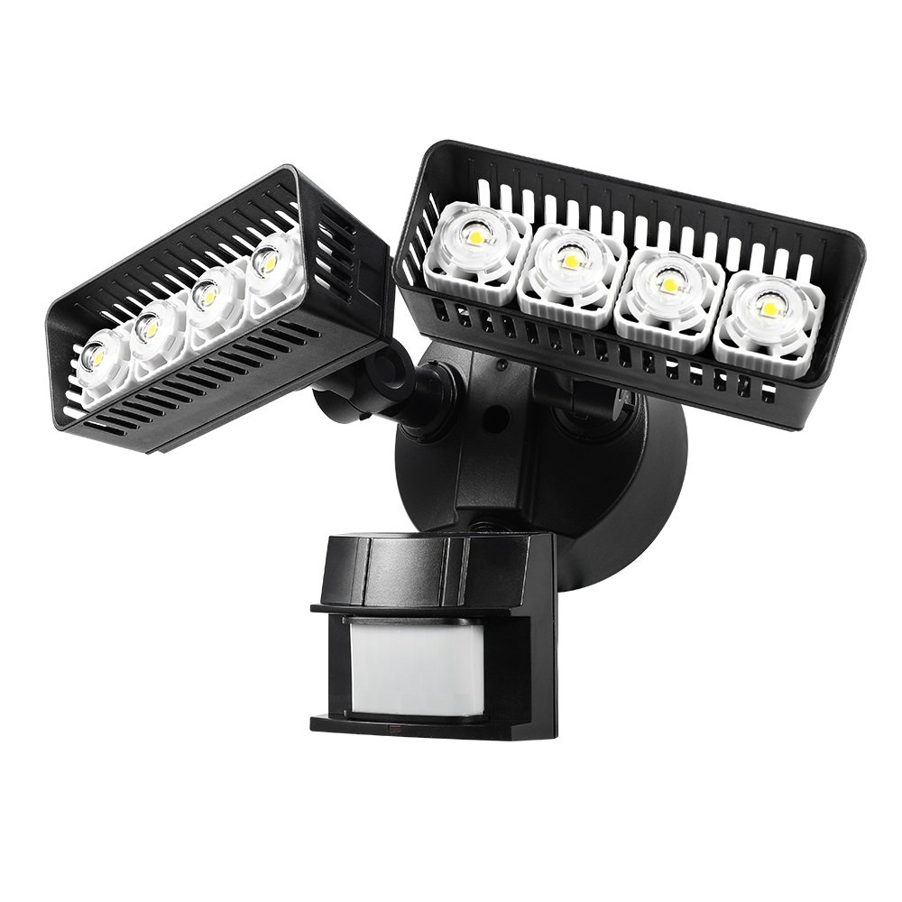 Front Door Flood Security Night Lamp 120 Volt PIR Outdoor Motion Sensor Led Light