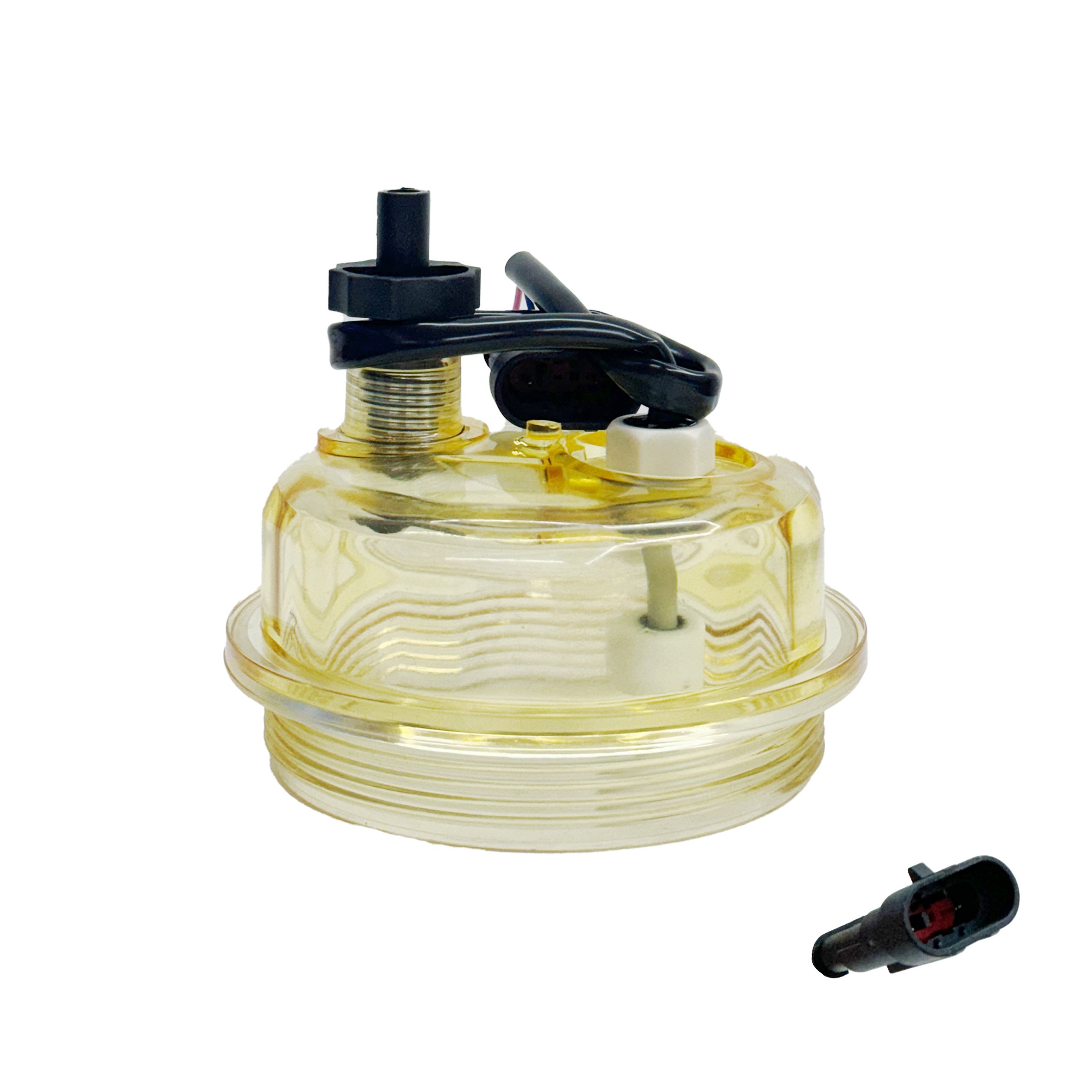 High quality car spare parts D25TC1E-110095 W1269-061 X10009271 Fuel water bowl with sensor for truck