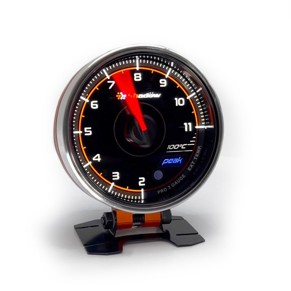 Distributor Wanted Shadow Auto Exhaust Temperature Gauge include EGT sensor 2.5 inch 60mm and Smoked Black Face Diesel Egt Gauge