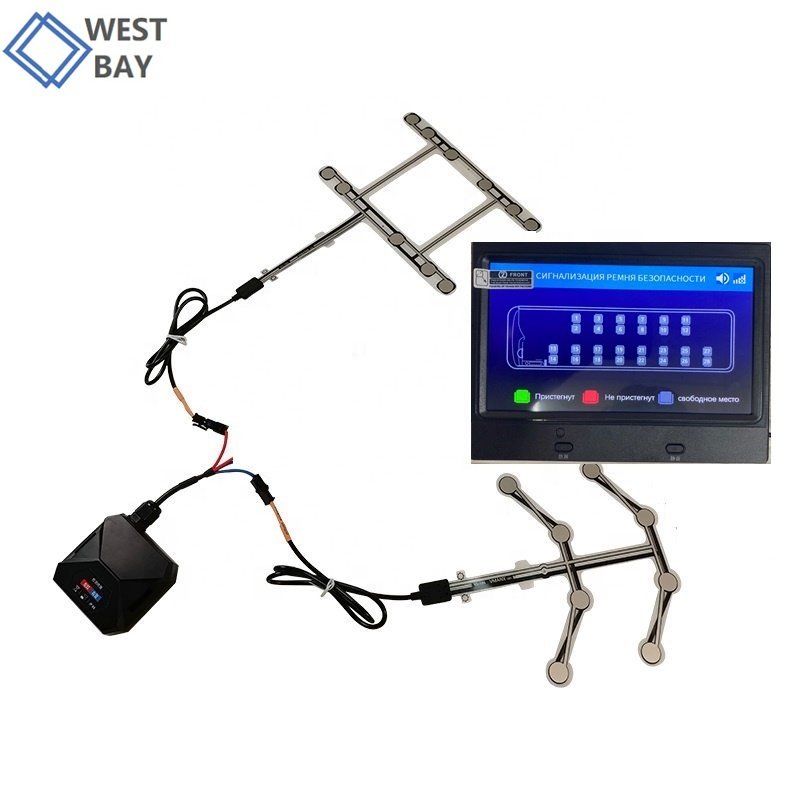 Westbay 4G Wireless Auto Car Seat Pressure Weight Gravity Sensitive Alarm Warn Alert Remind Reminder Sensor