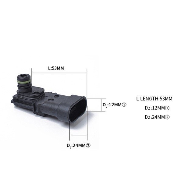 LR AUTO Boost MAP pressure sensor 8200719629 8200105165 5WK9881 5WK96814 for admission renault dacia nissan opel