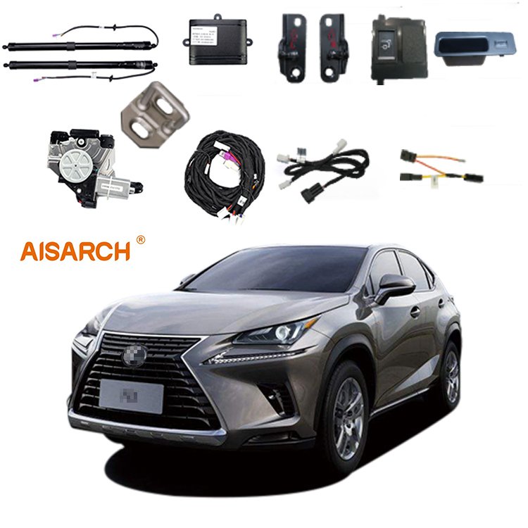 Intelligent anti pinch system power electric tailgate for lexus nx kick sensor automatic lift tailgate 2 years warranty