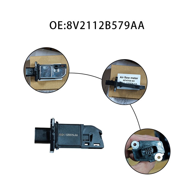Car Part Mass Air Flow Sensor MAF Sensor for Ford Edge Explorer Mustang Fiesta MKZ Transit Mk7 Mk8 2.2 8V2112B579AA