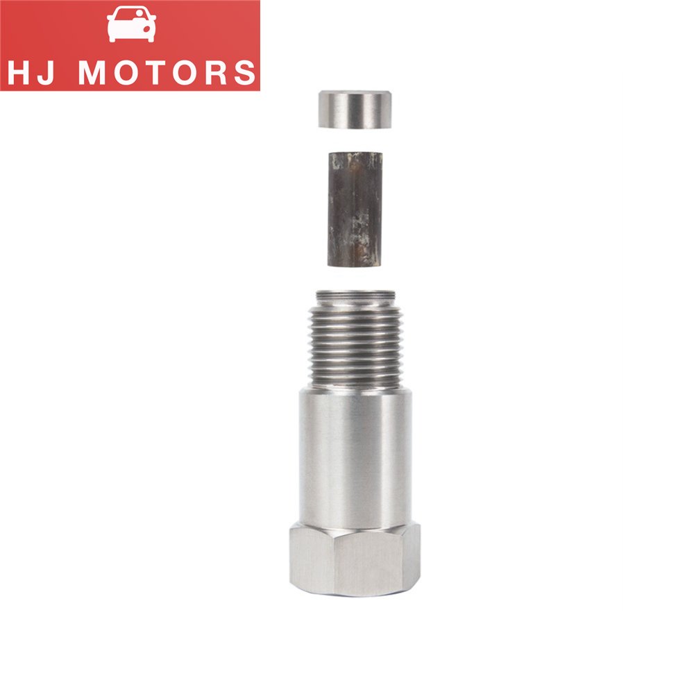 Stainless steel M18*1.5 Straight Universal Mini Catalyst Sensor Fitting O2 Sensor Oxygen Sensor Mini Catalytic Converter