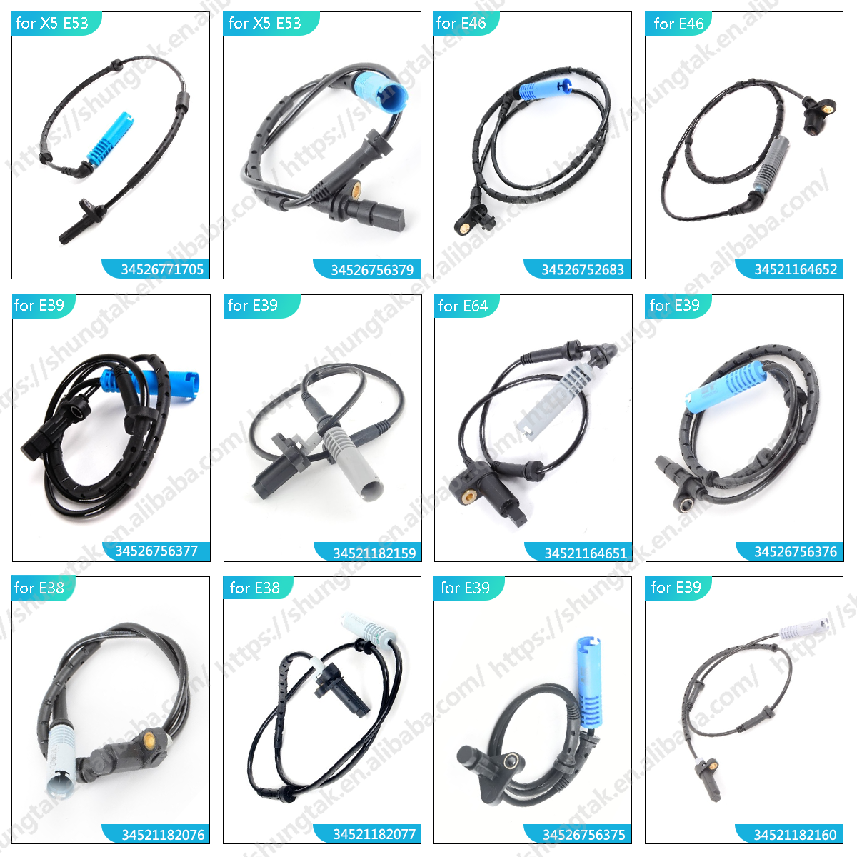 ShungTak Wholesale Brake Pad Wear Sensor Indicator Sensor for MINI Cooper R56 R55 OE 34356792572