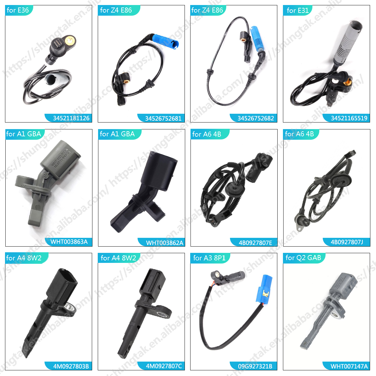 ShungTak Wholesale Brake Pad Wear Sensor Indicator Sensor for MINI Cooper R56 R55 OE 34356792572