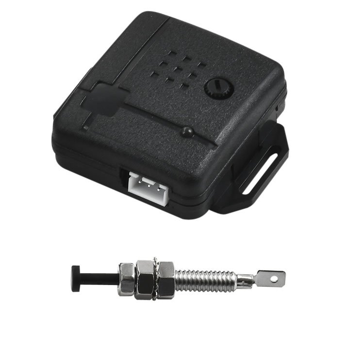 One Way Car Alarm Security System With Shock Sensor And Anti-Hijacking For Car