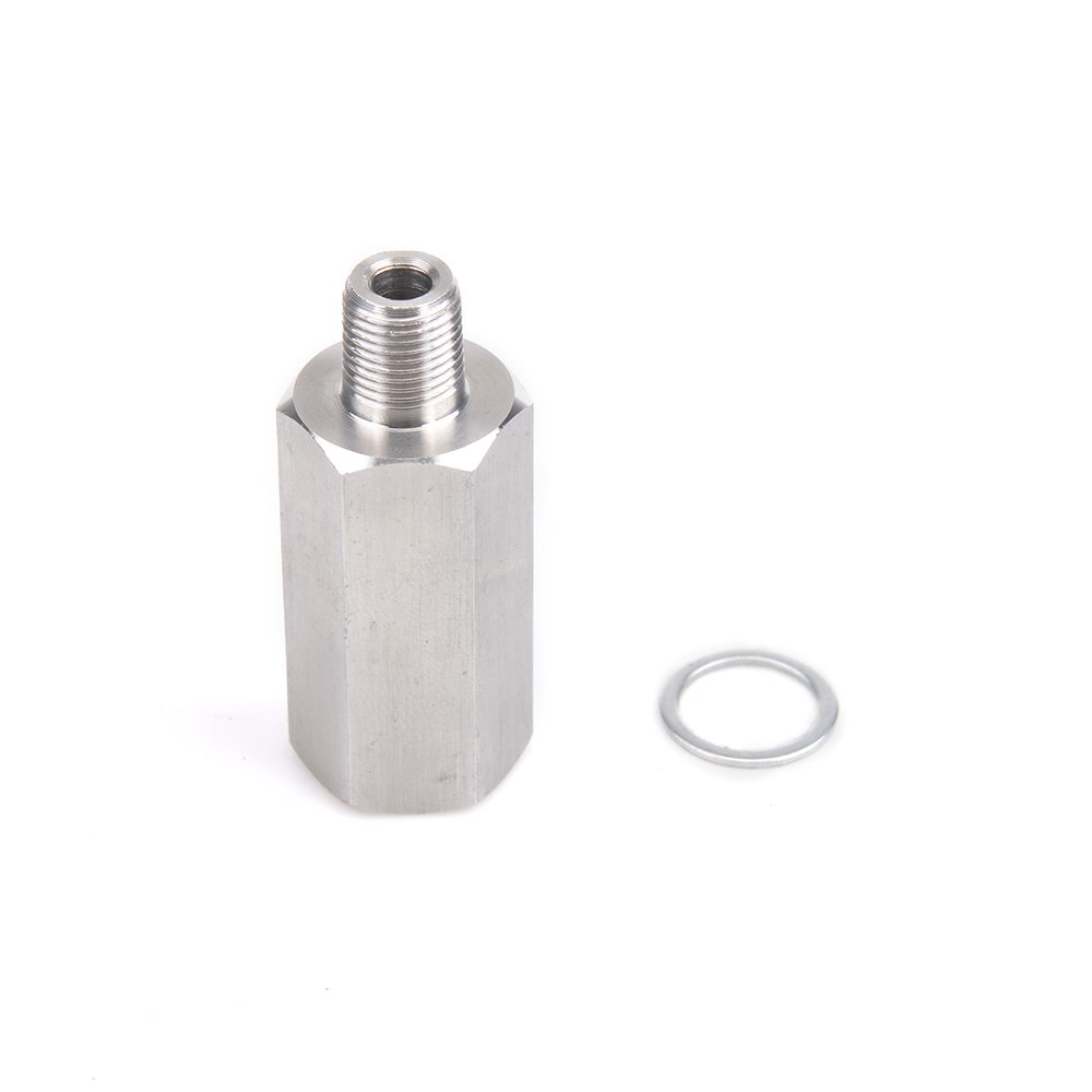 1/8'' NPT Oil Pressure Sensor Tee to NPT Adapter Turbo Supply Feed Line Meter