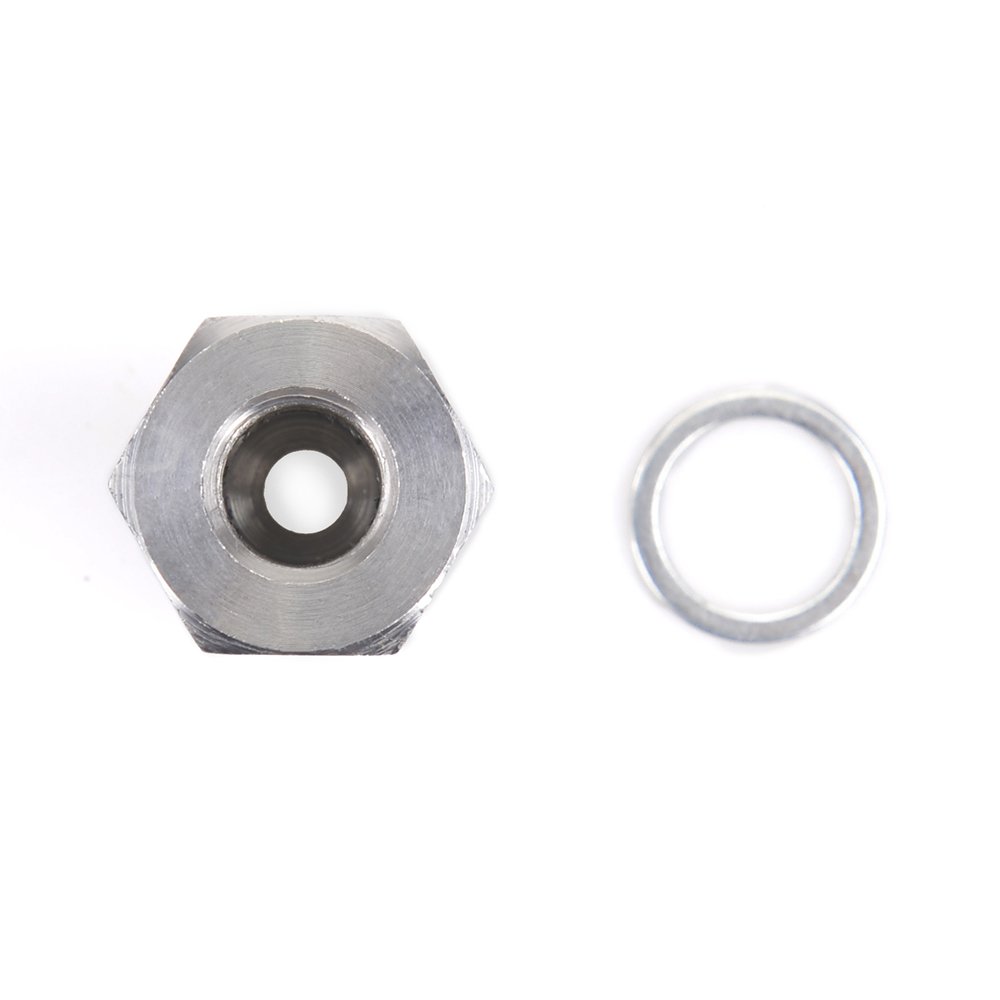 1/8'' NPT Oil Pressure Sensor Tee to NPT Adapter Turbo Supply Feed Line Meter