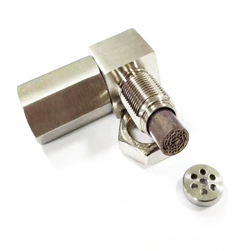 Car accessories Cel Eliminator M18*1.5 Universal 90 Degree Mini Catalyst O2 Sensor Oxygen Sensor with a Mini Catalytic Converter