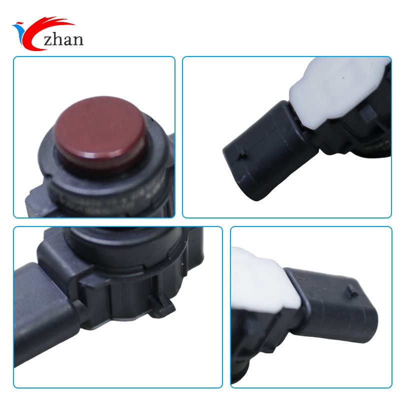 PDC Ultrasonic Parking Sensor Red 1048474-12-A 2017 - 2020 Oem For Tesla Model S X