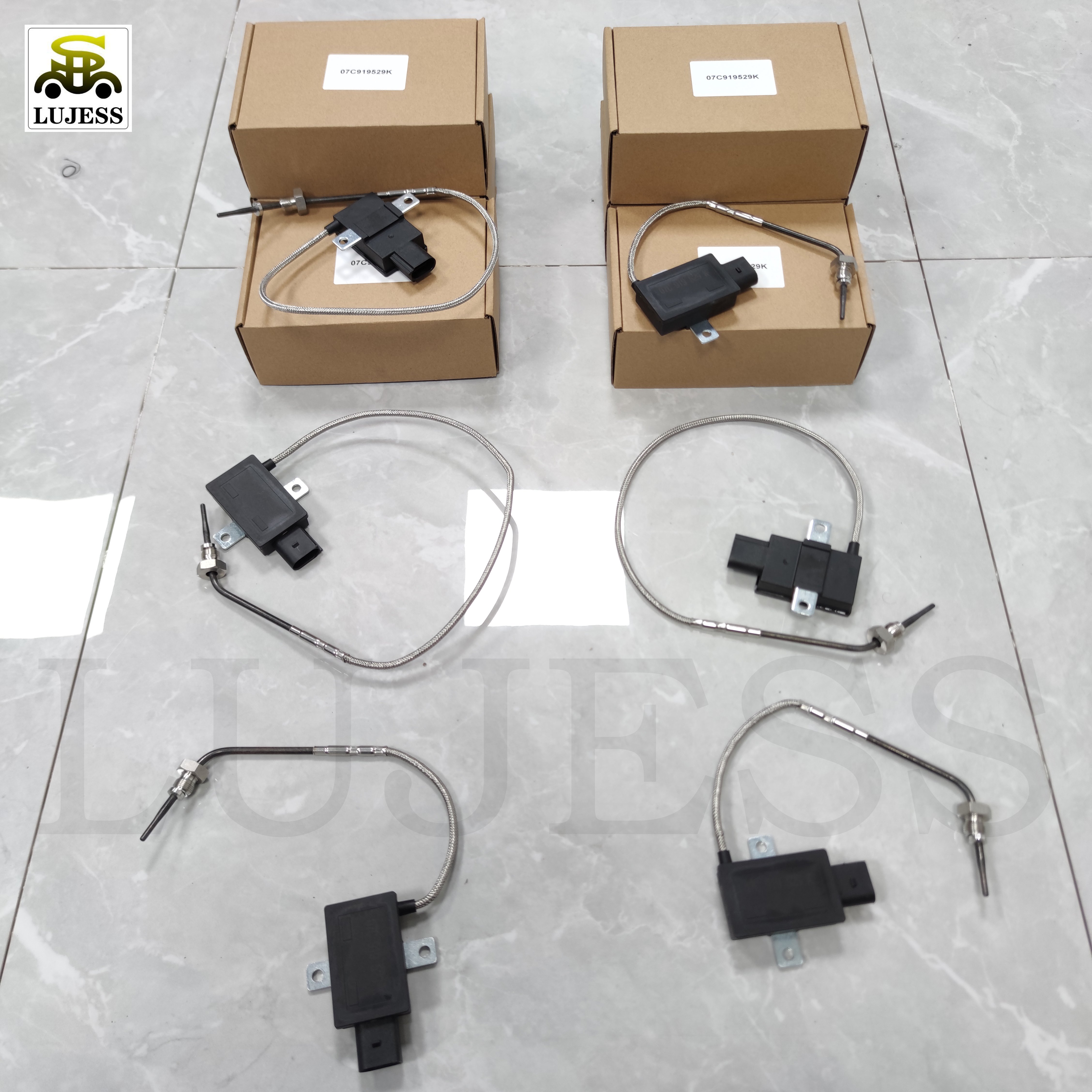 Auto Sensor Exhaust Gas Sensors Emissions Temperature Sensor Transducer for Bentley Continental GT GTC 07C919529H