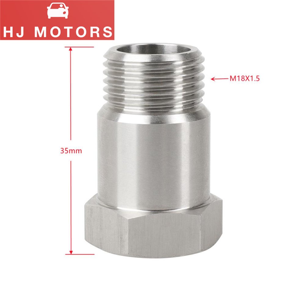 Universal M18*1.5 Length 35MM Straight O2 Sensor Oxygen Sensor Bung Fitting