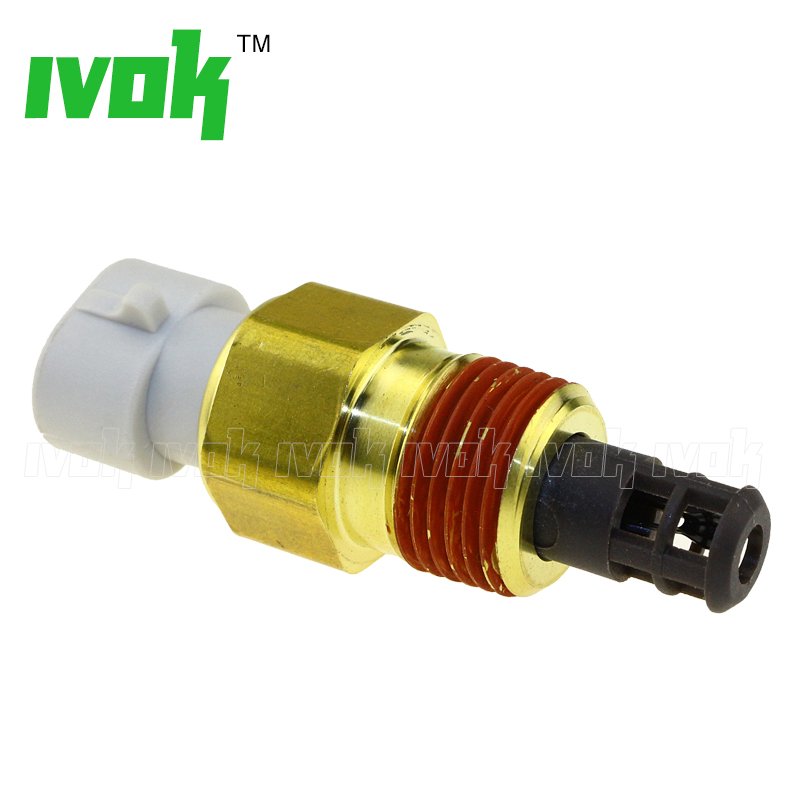 Intake Air Charge Temp Temperature Sensor For GM IAT MAT ACT With 2-Way Female Terminal Keyway Connector Kit 25036751 25037225