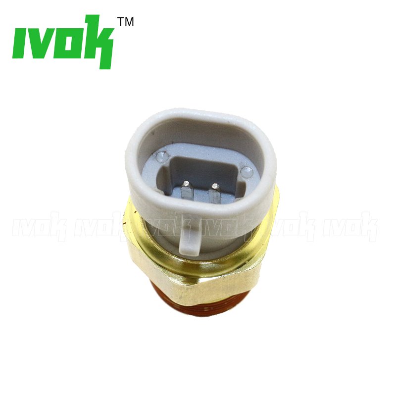 Intake Air Charge Temp Temperature Sensor For GM IAT MAT ACT With 2-Way Female Terminal Keyway Connector Kit 25036751 25037225